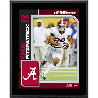 Minkah Fitzpatrick Alabama Crimson Tide Fanatics Authentic 105 x 13 Sublimated Player Plaque