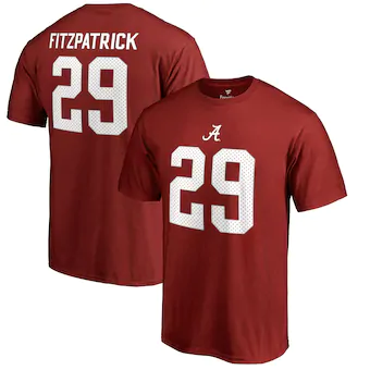 Alabama Crimson Tide T-Shirt - Fanatics Brand - Minkah Fitzpatrick 29 - Football - Crimson