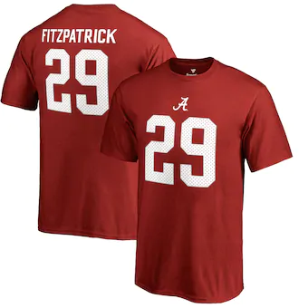 Alabama Crimson Tide T-Shirt - Fanatics Brand - Youth/Kids - Minkah Fitzpatrick 29 - Football - Crimson