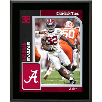 Rashaan Evans Alabama Crimson Tide Fanatics Authentic 105 x 13 Sublimated Player Plaque