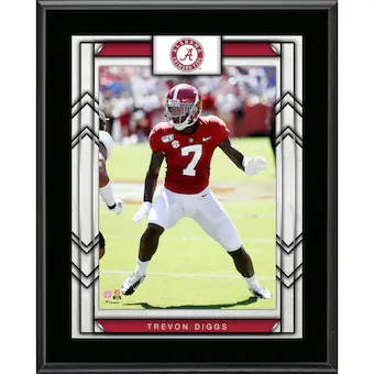 Trevon Diggs Alabama Crimson Tide Fanatics Authentic 105 x 13 Sublimated Player Plaque