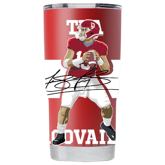 Tua Tagovailoa Alabama Crimson Tide 20oz Player Tumbler