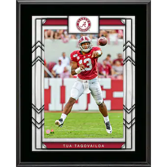 Tua Tagovailoa Alabama Crimson Tide Fanatics Authentic 105 x 13 Sublimated Player Plaque