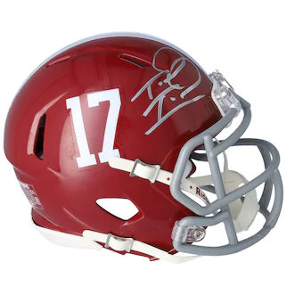 Tua Tagovailoa Alabama Crimson Tide Fanatics Authentic Autographed Riddell Speed Mini Helmet