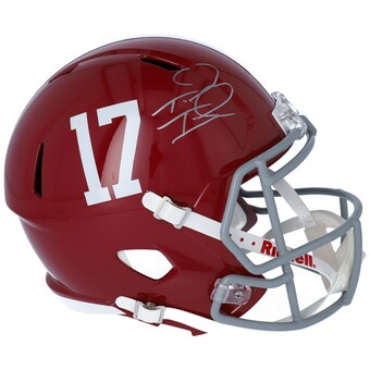 Tua Tagovailoa Alabama Crimson Tide Fanatics Authentic Autographed Riddell Speed Replica Helmet