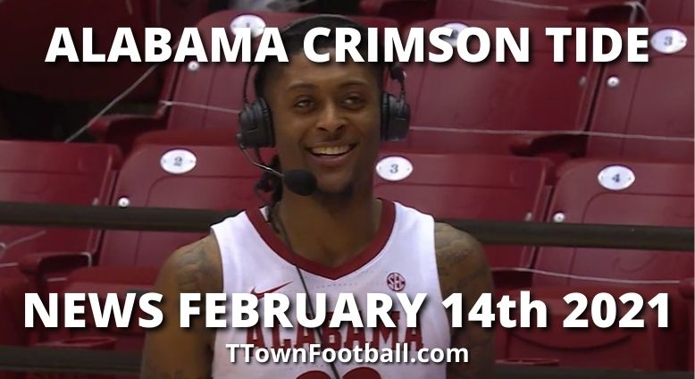 Alabama Crimson Tide News For February 14th 2021 - Men's Basketball Big Win Over Georgia 115-82